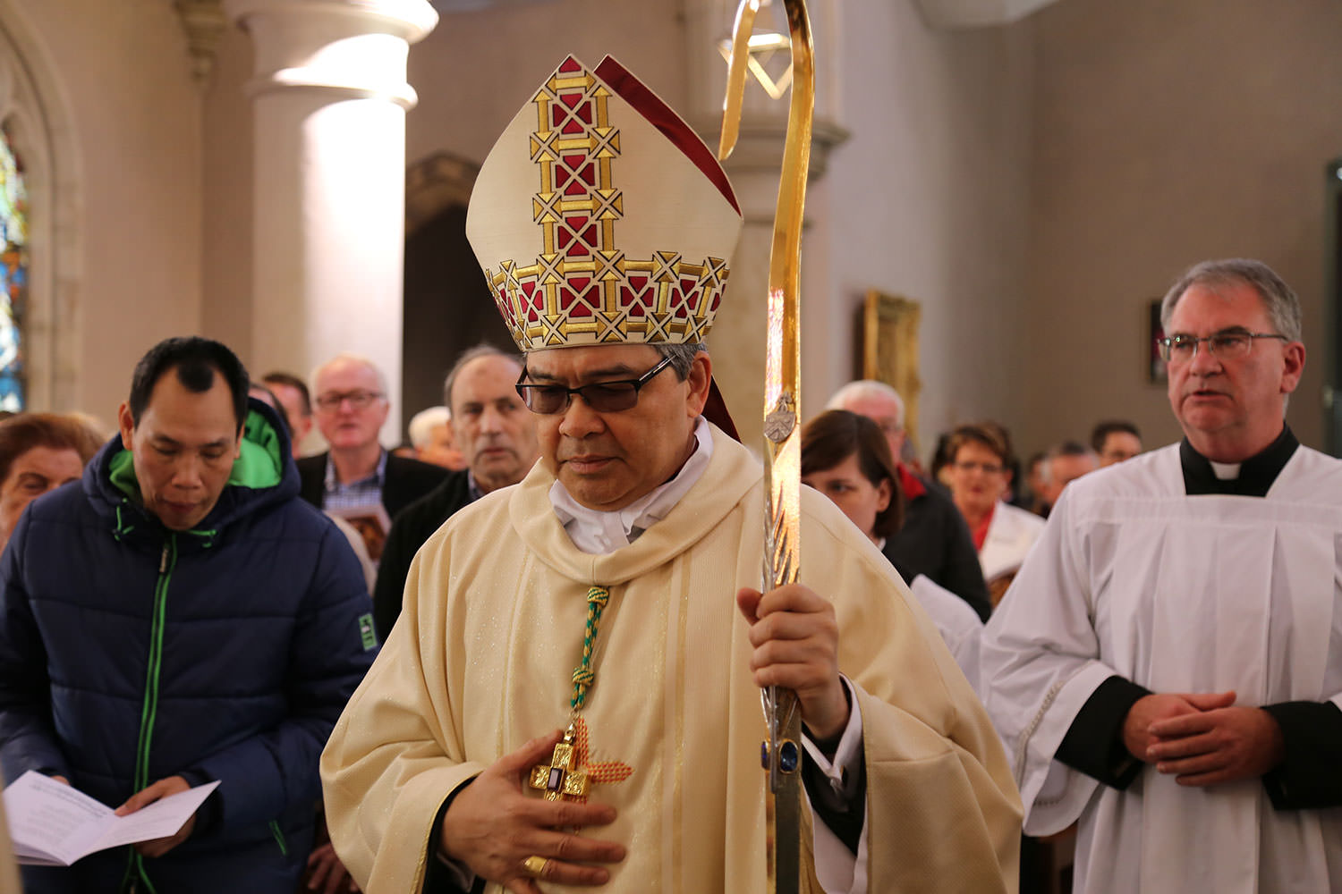 Archbishop Adolfo Tito Yllana at the Solemnity of Saint Mary of the Cross MacKillop Mass 2015 – Catholic Leader, Brisbane